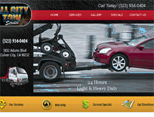 Tablet Screenshot of allcitytowsrv.com